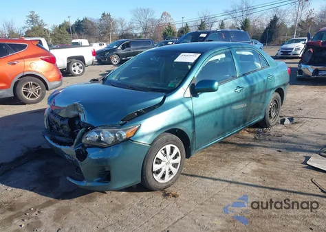 2009 Toyota Corolla Le z USA, uszkodzony, nr VIN 2T1BU40E19C023645
